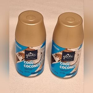 Glade Refill Spray Cool Coconut Bundle New